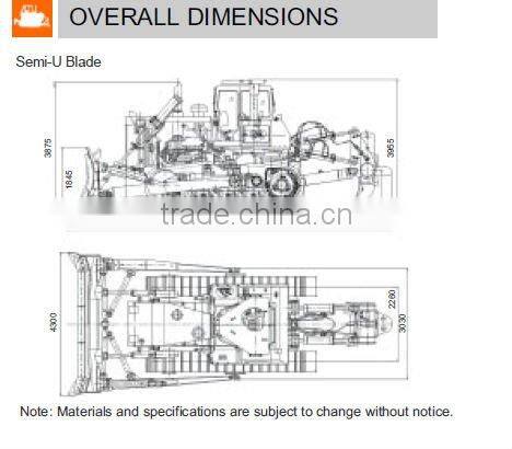 SHANTUI Heavy Machinery 420hp Bulldozer SD42-3