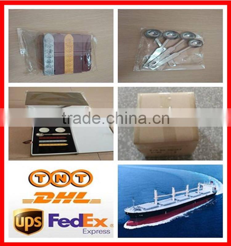 Wax Seal Kit Business Peacock Sealing Wax Stamp with box