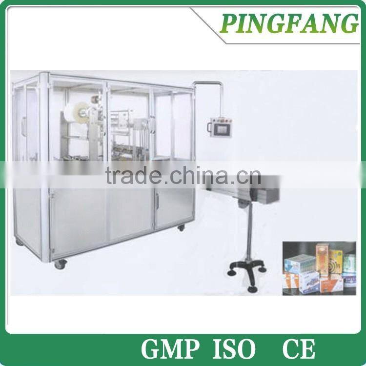 BZT-Q400 Pneumatic Cellophane Wrap Machine for Big Boxes