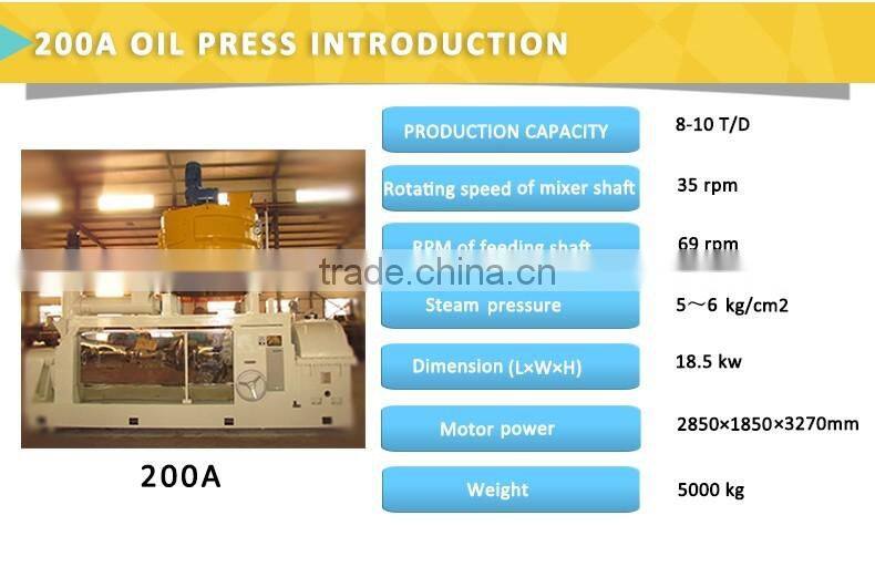 High Quality Cold oil press machine and coconut oil press machine