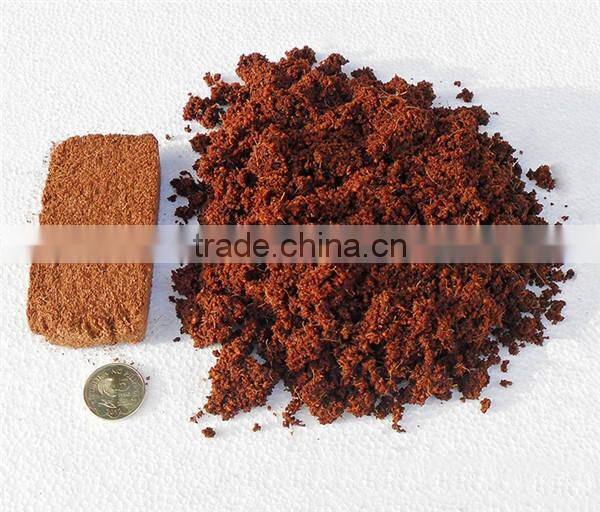 80% moisture content coco peat drying machine used to making coco peat block