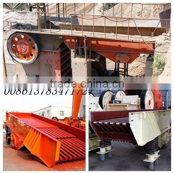 Vibratory Feeder Machine For Quarry Plant