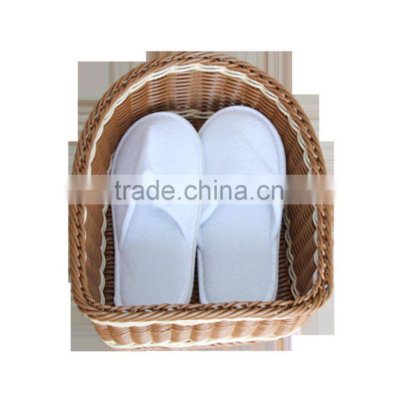 Beautiful hotel product with hotel shoes storage basket