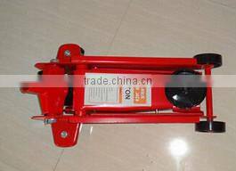 2 tons hydraulic car jack with wheels