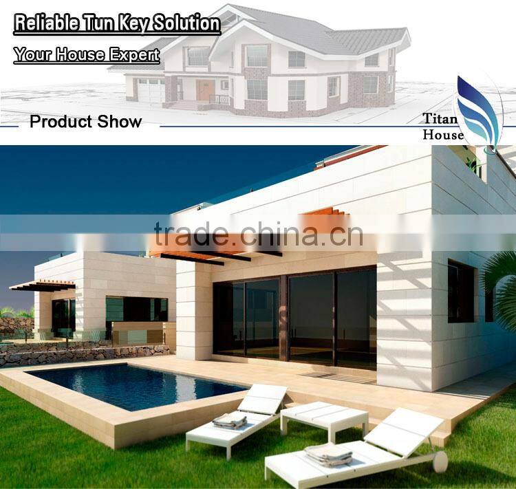 Well Designed Light Gauge Steel Prefab Tourist Resort