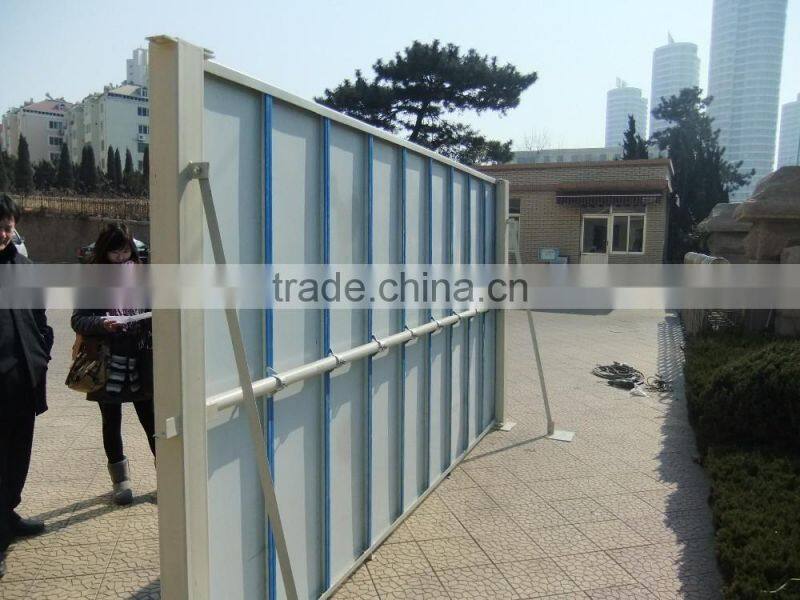 galvanized steel fence