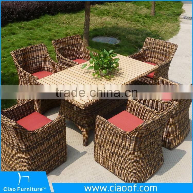 Modern 4 Seats Wholesale Used Rattan Wicker Furniture For Sale/garden furniture set