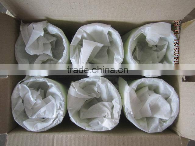 green blue set 6 bubble style vintage fine glass elegant stemware for Champagne or Cocktail