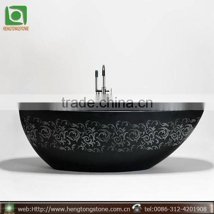 Black Portable Personal Bathtub