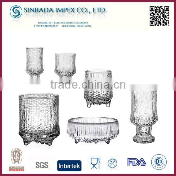 SGS Standard willow leaf machine make make thin glass tea cup