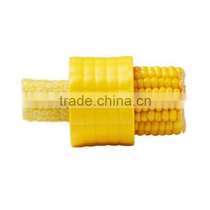 Kitchen tool safely strip whole cobs corn stripper