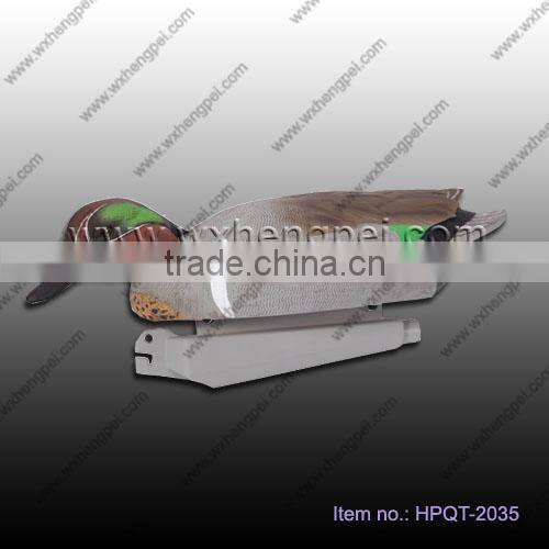 The simulation model of wild duck hunting bait, duck hunting model