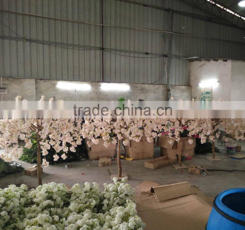 factory outlets ornamental artificial cherry blossom tree wedding table centerpieces