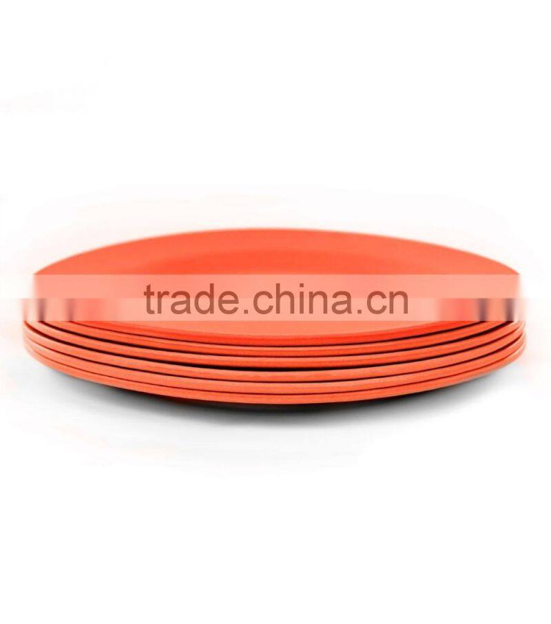 cheap Bamboo Fiber Biodegradable dinner plates