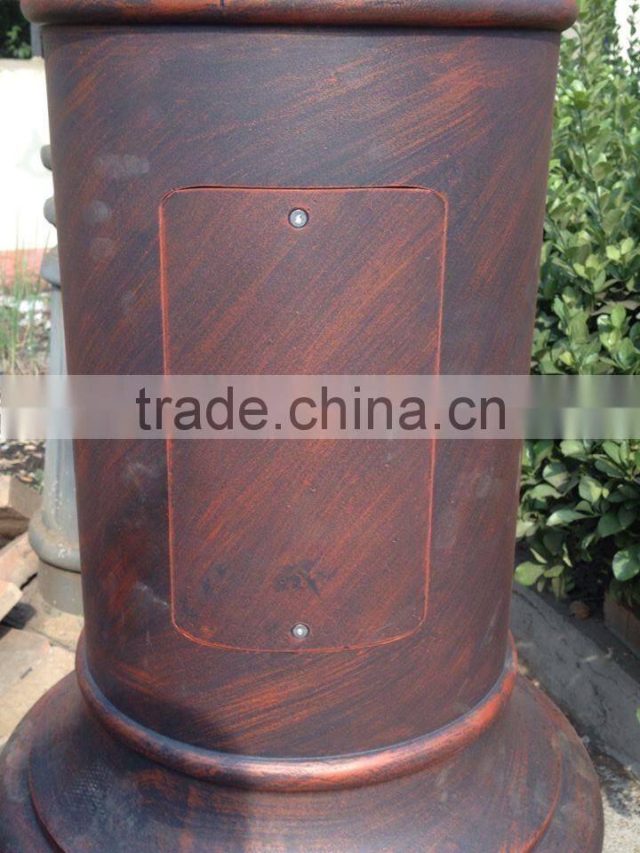 CE certificate die cast aluminum outdoor garden lighting lamp post