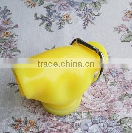 Food grade Silicone Water Bottle Man-carried outside Kettle