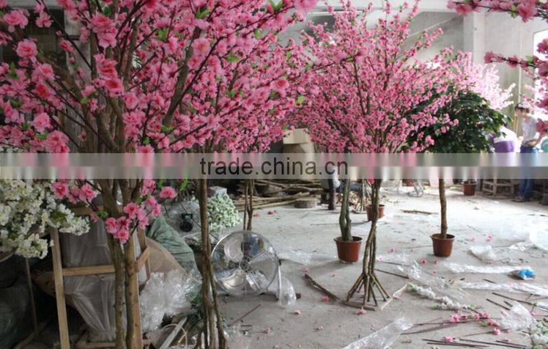 factory price 2m artificial peach blossom trees