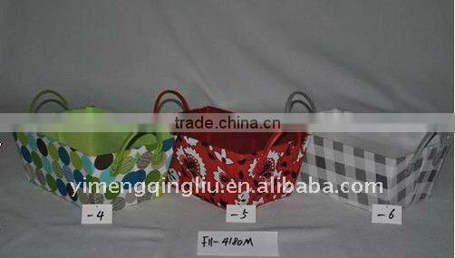 paper basket pattern with delicate design made of paper