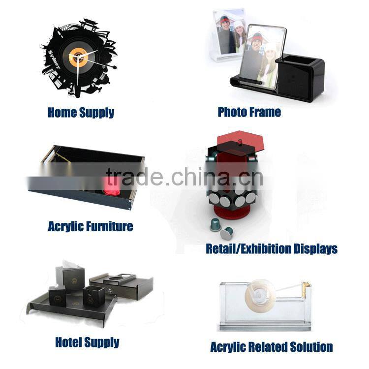 Factory wholesale handmade plexiglass colored acrylic photo block