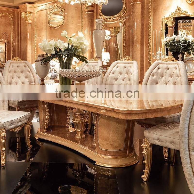 momodaLuxury French Louis XV baroque Buffet Sideboard Cabinet/ Antique dining room Cabinet With Mirror furniture