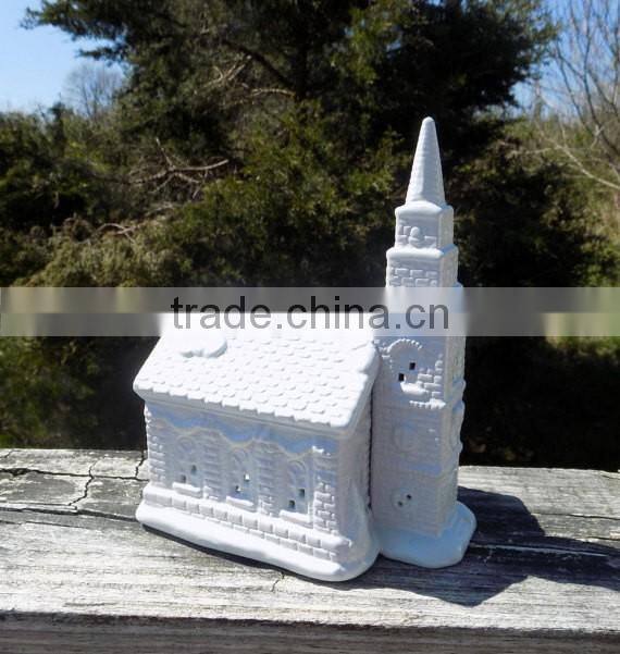 Christmas Village Houses White Christmas Village Church