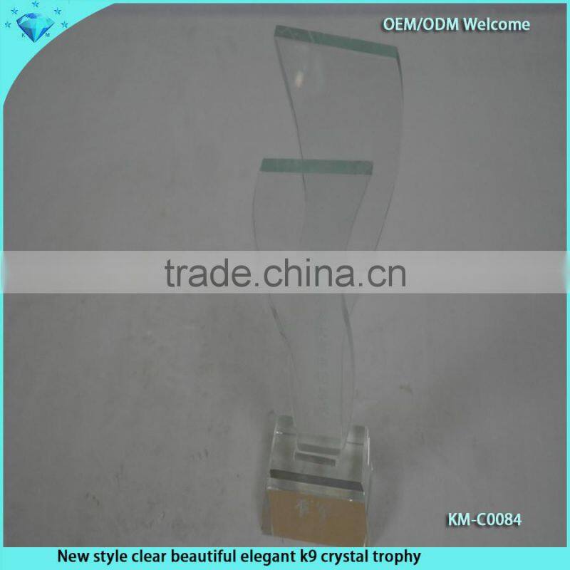 Round Shaped Crystal Photo Frame