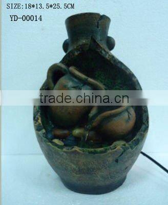 fountain with the dwarf and a frog