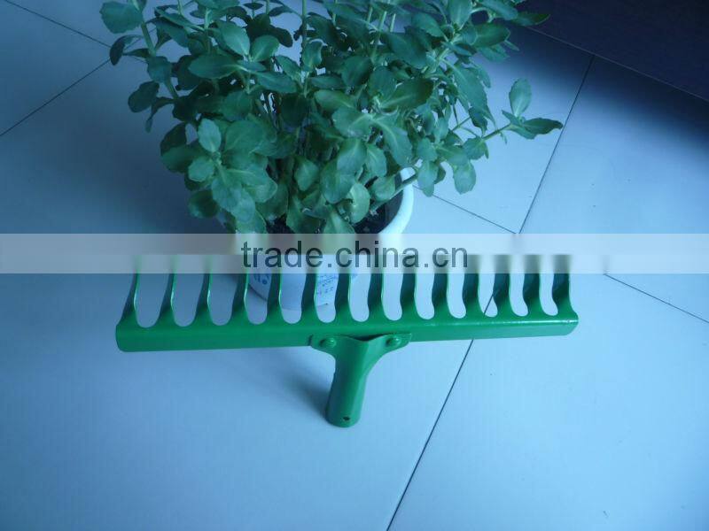 R108 rake with wood handle