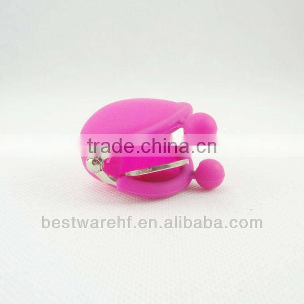 Mini silicone rubber ring case, small ring bag