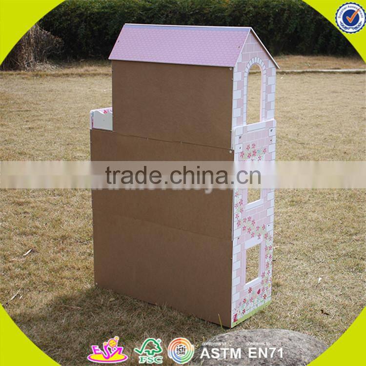 wholesale kids wooden dollhouse miniatures fashion baby wooden dollhouse miniatures hot wooden dollhouse miniatures W06A044