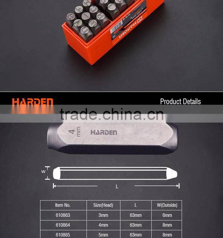 Professional 8mm 27PCS Steel Letters