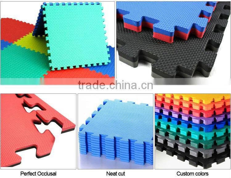 different kinds of exercise bike mat and eva mat rubber interlocking mats in china