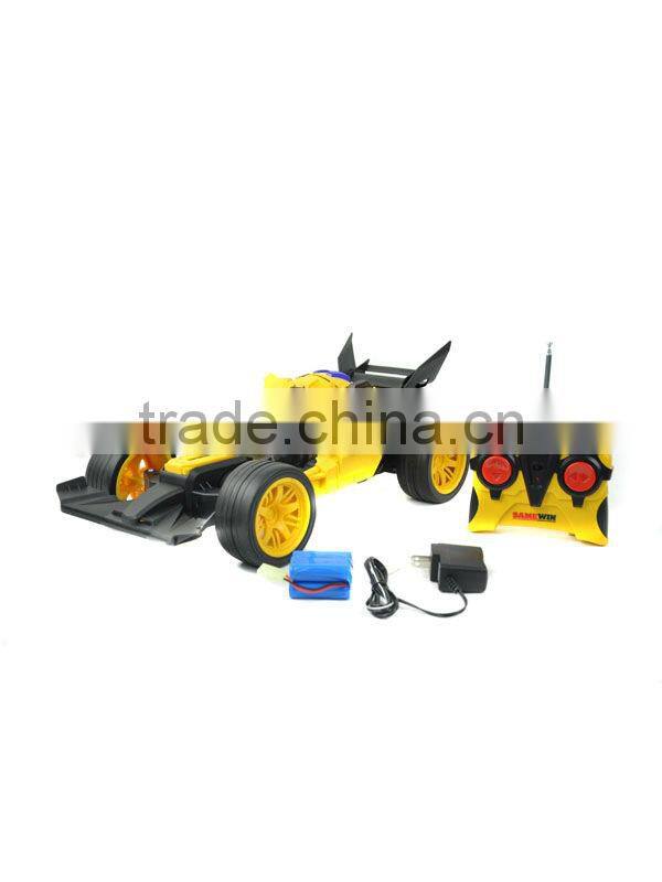 Hot product 4 Function RC Robot Car, changing rc robot toy car