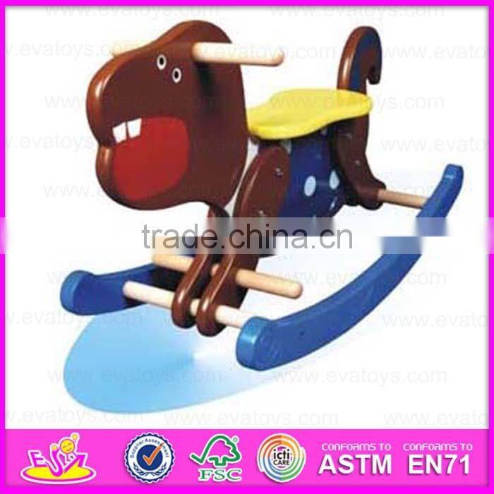 2015 New mutifuction toy kid rocking horse,wooden funny children rocking horse toy,Fashionable wooden rocking horse toy WJY-8103