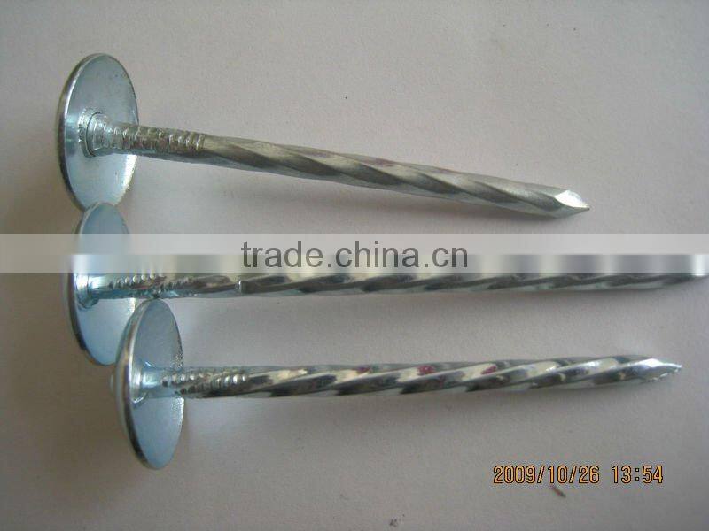 Roofing Nails with Umbrella Head