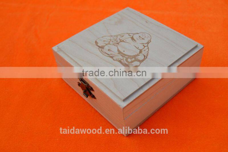 Manufacturing unfinished customized wooden cigar box wooden cigar boxes for wholesale