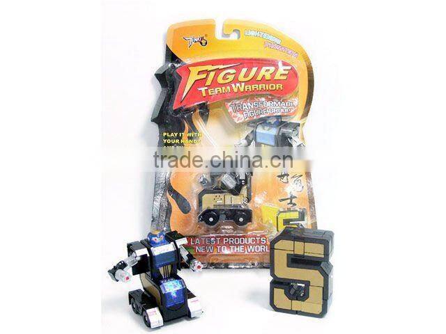 Kids Plastic Transformable Toys Figures 0-9 QS120812020