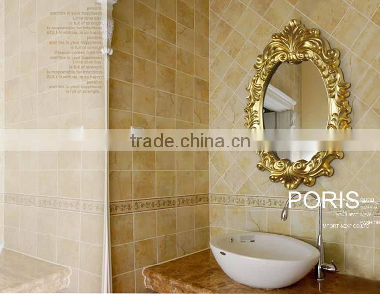 2015 fashionable and classic bathroom mirrors with good quality