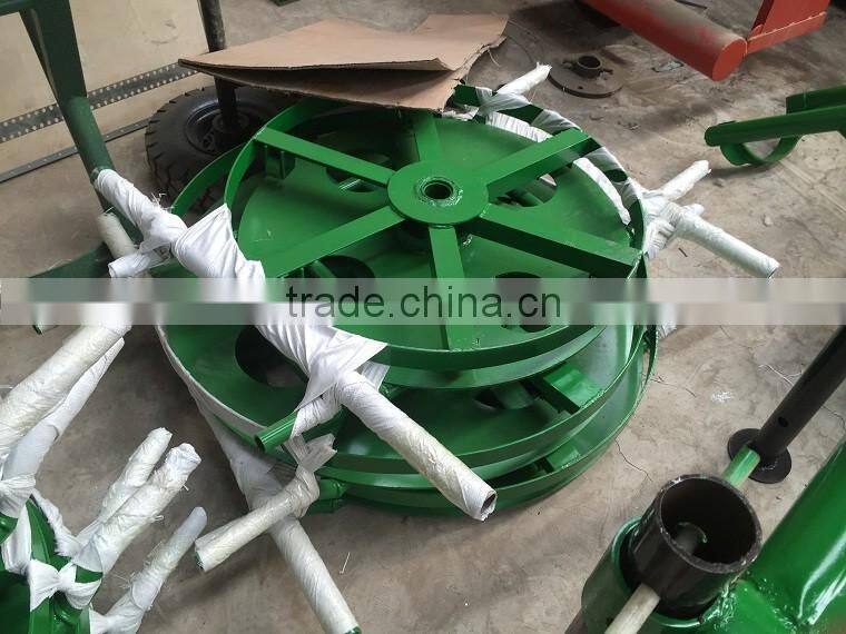 Steel wire drum plate stand CHINA / Disc plate cable drum stands