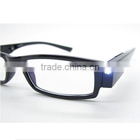 Wholesale new china plastic rechargeable led reading glasses