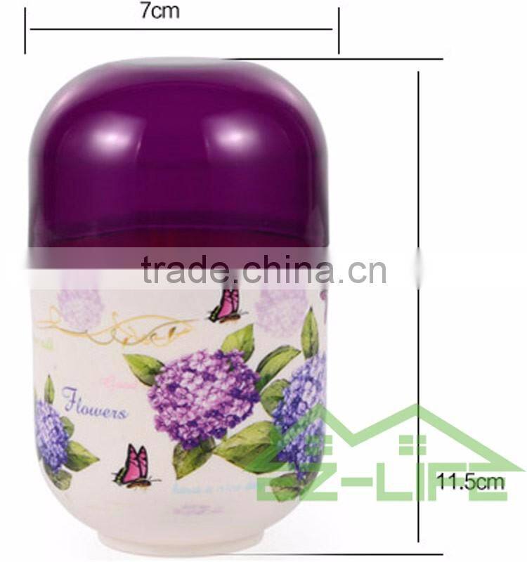 2017 wholesale colorful plastic bathroom accessories set