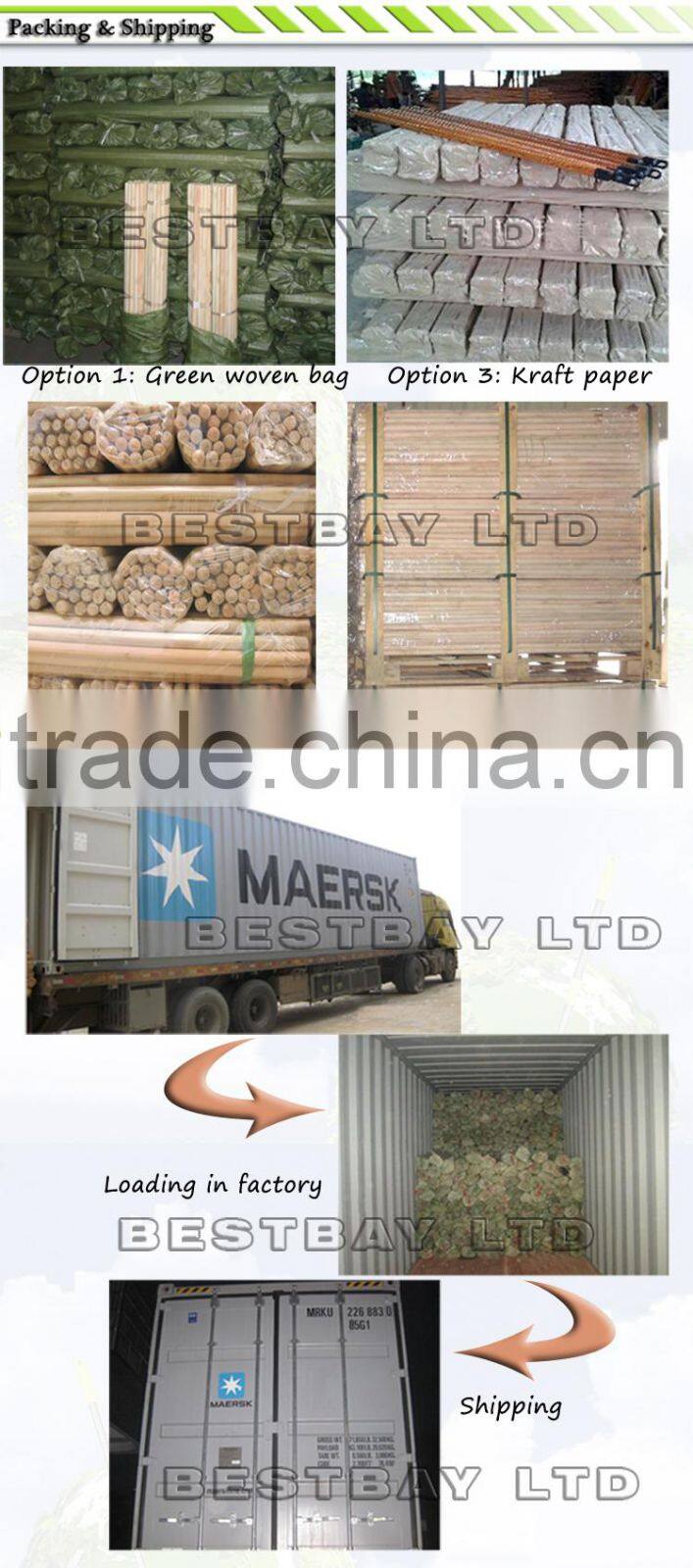 wood broom handle machine for 2.2cm 2.5cm mop handle