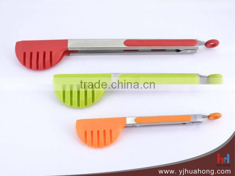 High Quality Nylon Locking Kitchen tongs/Food Tongs