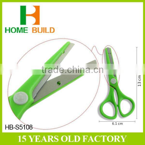Factory price HB-S5108 5" New children safe paper scissors