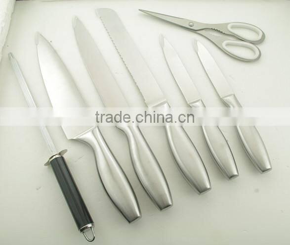 8pcs stainless steel kitchen utility knife