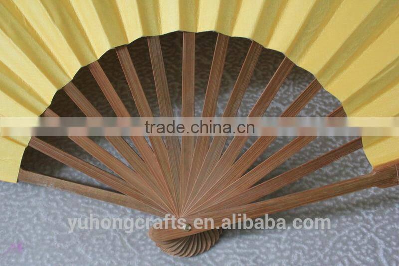 Decorative Chinese bamboo fan for souvenir