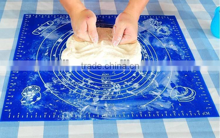 Wholesale silicone baking cup table cutting cooking mat