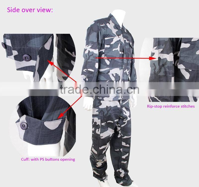 Wholesale Custom/OEM Camouflage Military Uniform