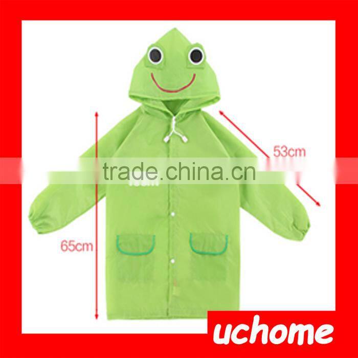 UCHOME Cartoon Design High Quality Kid Rainwear