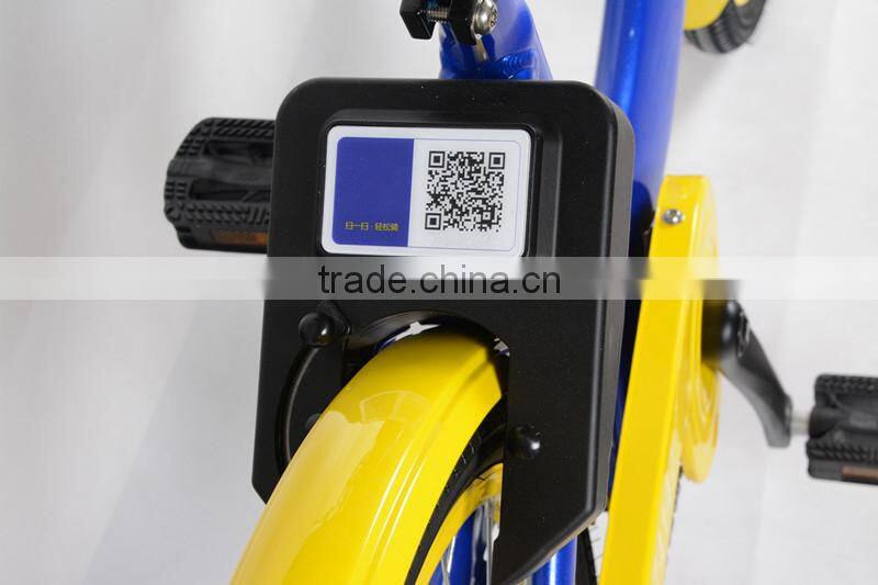 Alloy share bikes with solid tyre and lock